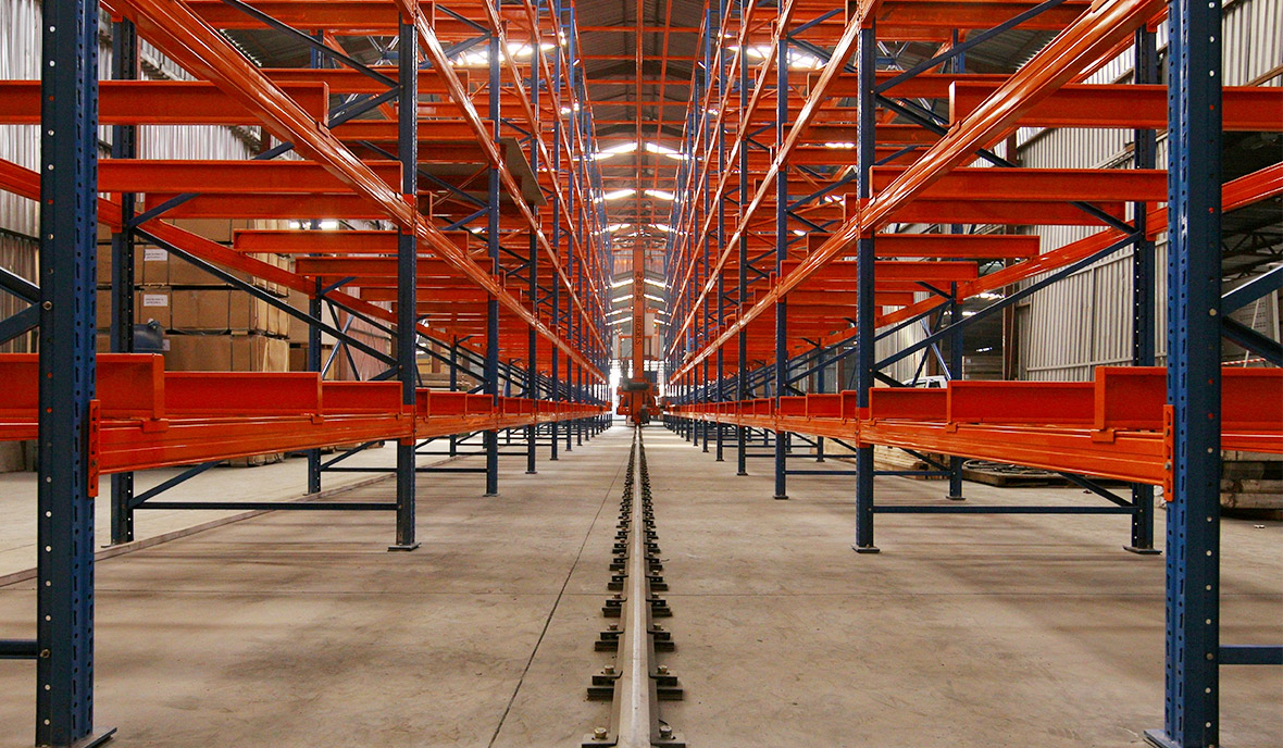 AS/RS stacker crane warehousing storage system and solution